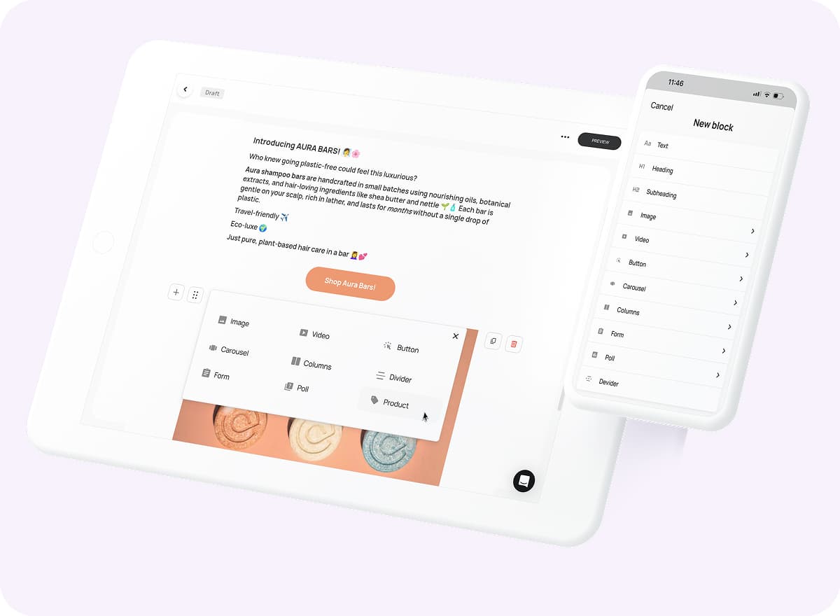 Content features