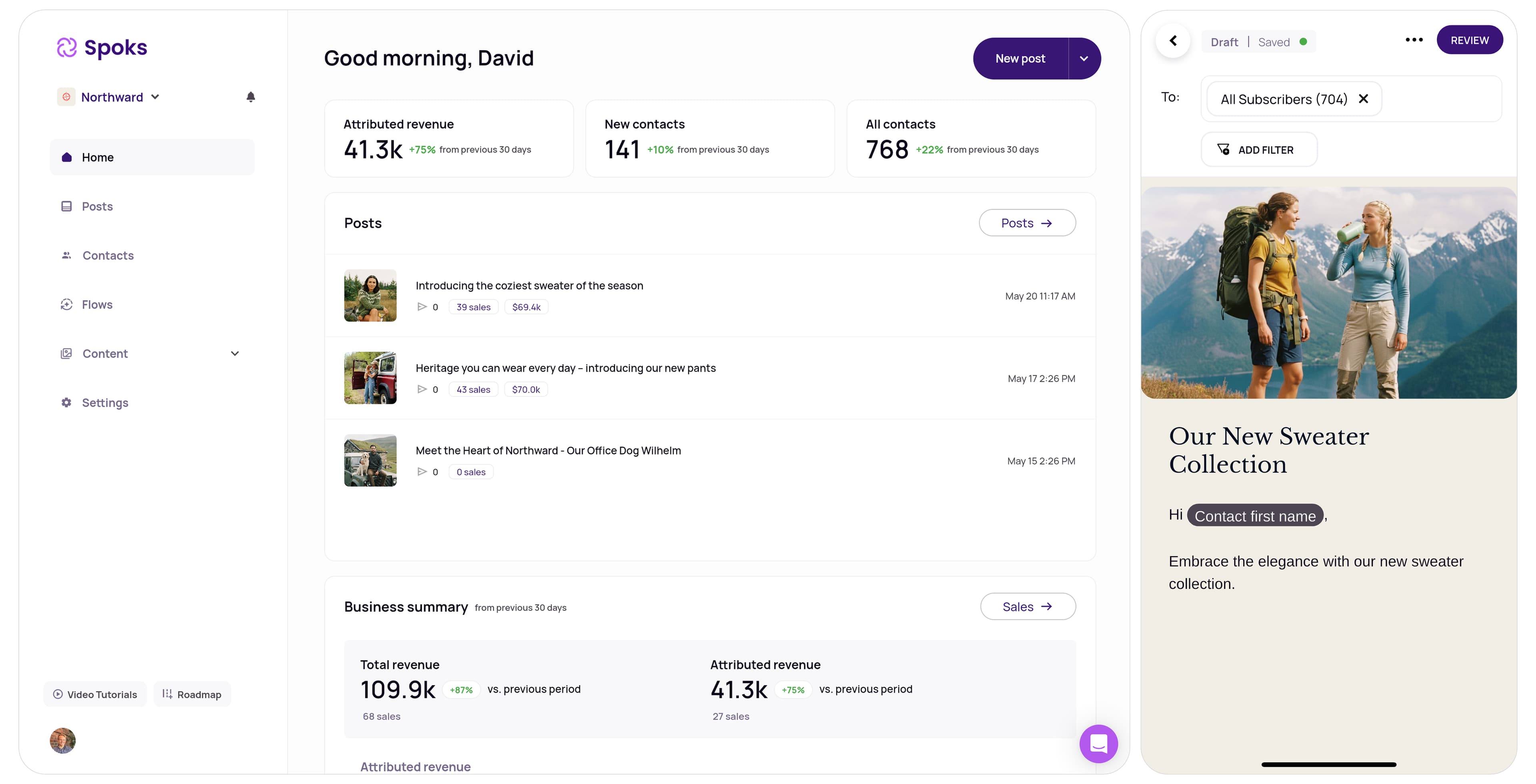 Spoks — Email & SMS marketing for Shopify